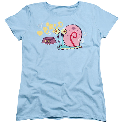Spongebob Squarepants Gary the Snail Womens T-Shirt
