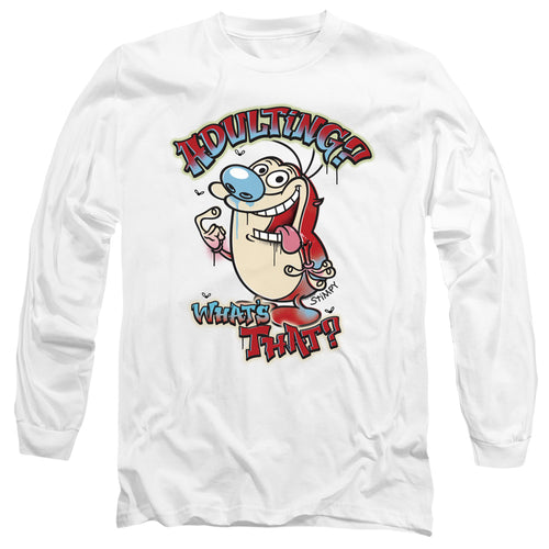 Ren and Stimpy Adulting Graffiti Long Sleeve T-Shirt