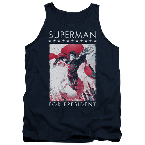DC Comics Superman For President Tank Top