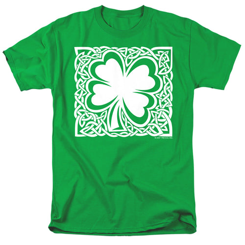 St Patrick's Day Celtic Shamrock White T-Shirt
