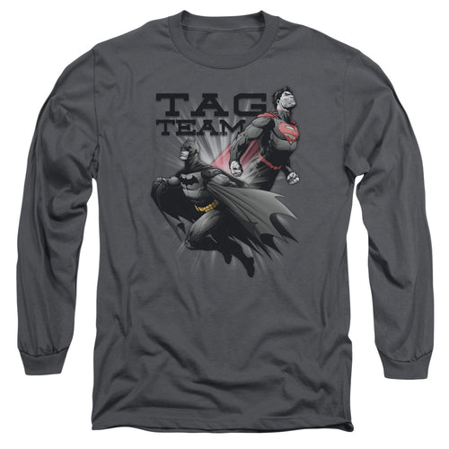 Justice League Tag Team Long Sleeve T-Shirt