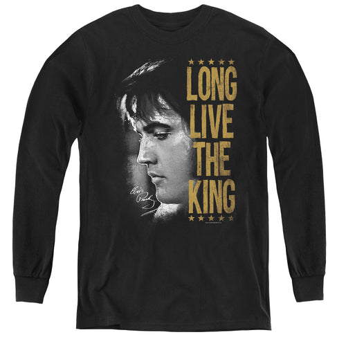 Elvis Presley Long Live The King Youth Long Sleeve T-Shirt