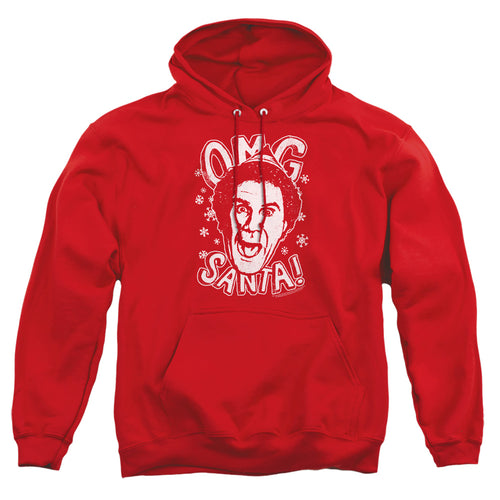 Elf Omg Santa Pullover Hoodie