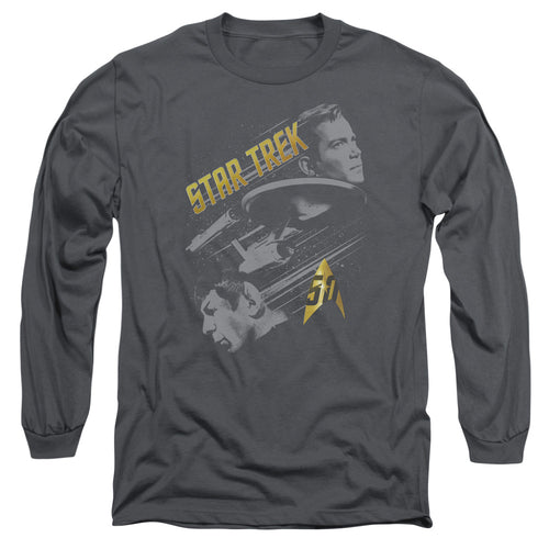 Star Trek Kirk 50 Year Frontier Long Sleeve T-Shirt