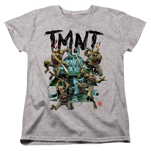 Teenage Mutant Ninja Turtles Feudal Japan Womens T-Shirt
