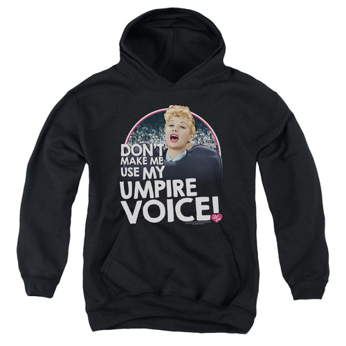 I Love Lucy Umpire Youth Hoodie