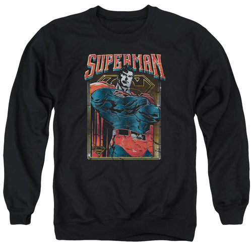 Superman Head Bang Crewneck Sweatshirt