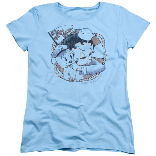 Betty Boop S.S. Vintage Womens T-Shirt