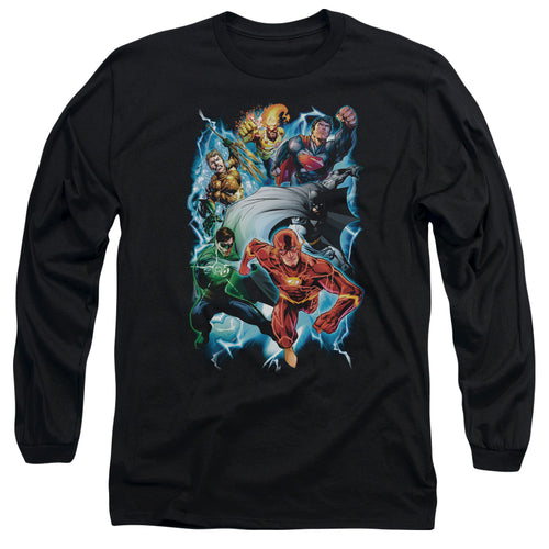 DC Comics Electric Team Long Sleeve T-Shirt
