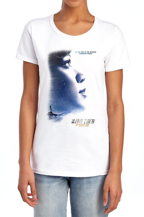 Star Trek Discovery Begins Profile Womens T-Shirt