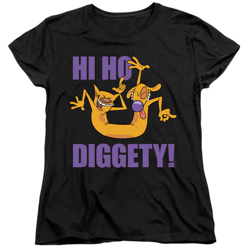 CatDog Hi Ho Diggety Womens T-Shirt