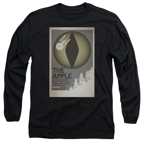 Star Trek Juan Ortiz The Apple Black Long Sleeve T-Shirt