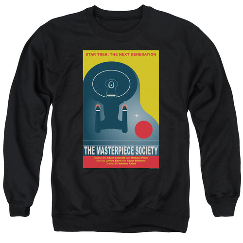 Star Trek The Masterpiece Society Black Crewneck Sweatshirt
