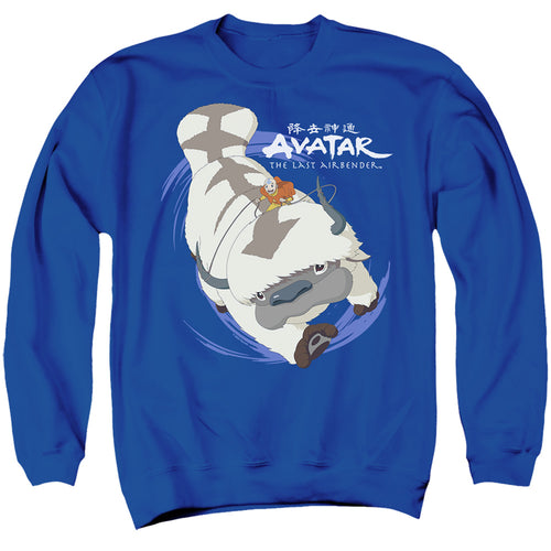 Avatar: The Last Airbender Appa In Flight Crewneck Sweatshirt