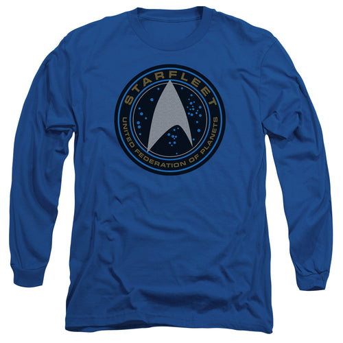 Star Trek Starfleet Patch Long Sleeve T-Shirt