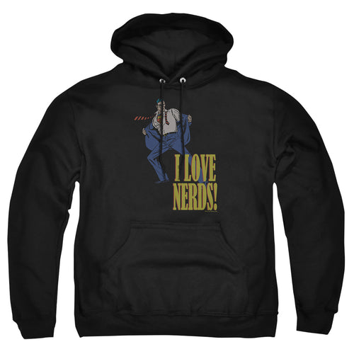 DC Comics I Love Nerds Pullover Hoodie