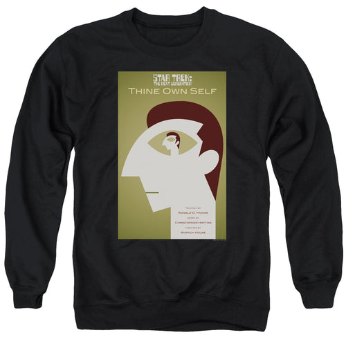 Star Trek Thine Own Self Black Crewneck Sweatshirt