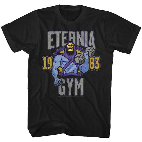 Eternia Gym Masters of the Universe t-shirt in black