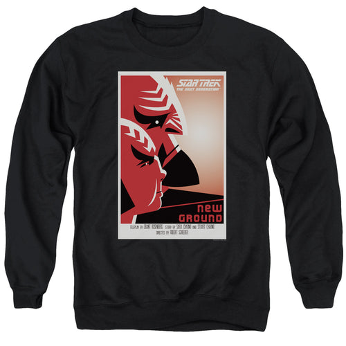 Star Trek New Ground Black Crewneck Sweatshirt