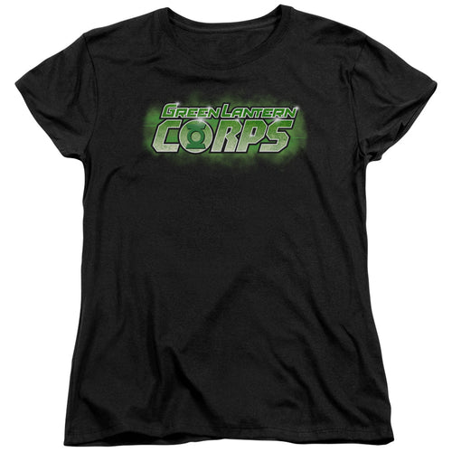 Green Lantern Gl Corps Title Womens T-Shirt