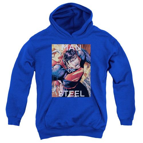 Superman Flight of Steel Royal Youth Hoodie