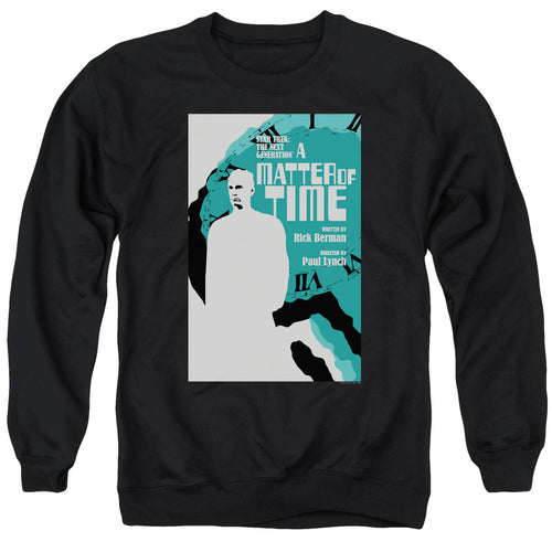 Star Trek A Matter of Time Black Crewneck Sweatshirt