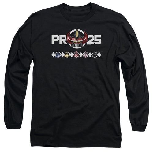 Mighty Morphin Power Rangers Megazord 25 Long Sleeve T-Shirt
