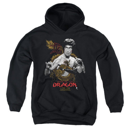 Bruce Lee Golden Year of the Dragon Youth Hoodie