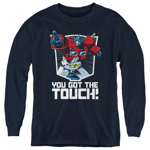 Transformers You Got the Touch Youth Long Sleeve T-Shirt