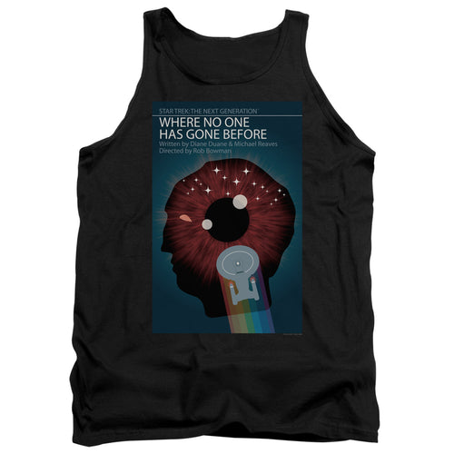 Star Trek Where No One Has Gone Before Black Tank Top