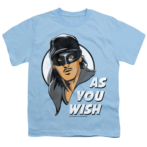 The Princess Bride As You Wish Light Blue Youth/Toddler T-Shirt
