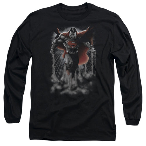 Superman Above the Clouds Long Sleeve T-Shirt