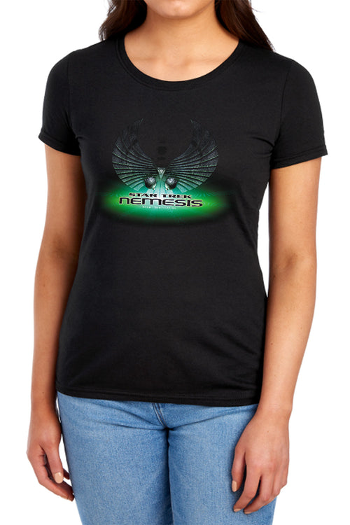 Star Trek Nemesis Poster Womens T-Shirt