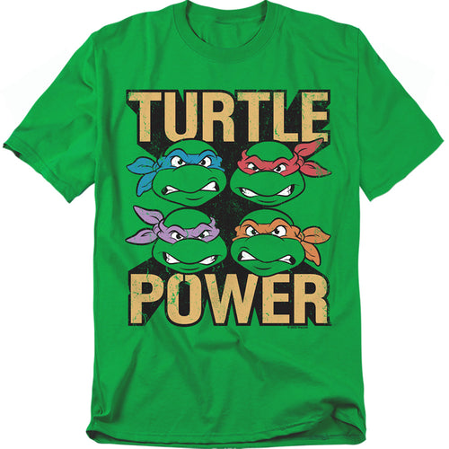 Teenage Mutant Ninja Turtles Turtle Power Faces T-Shirt