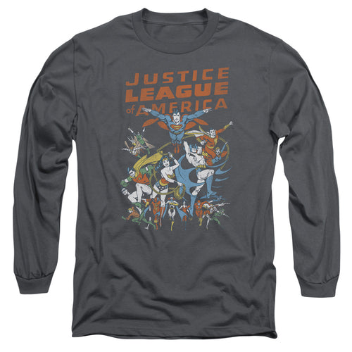 Justice League Big Group Long Sleeve T-Shirt