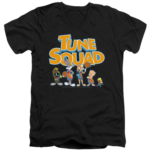 Space Jam Tune Squad Letters V-Neck T-Shirt