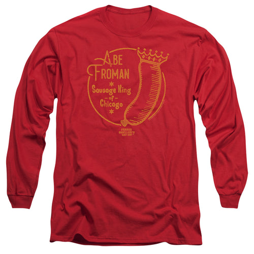 Ferris Bueller's Day Off Abe Froman Long Sleeve T-Shirt