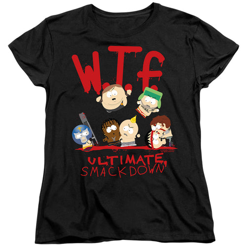 South Park WTF Ultimate Smackdown Womens T-Shirt