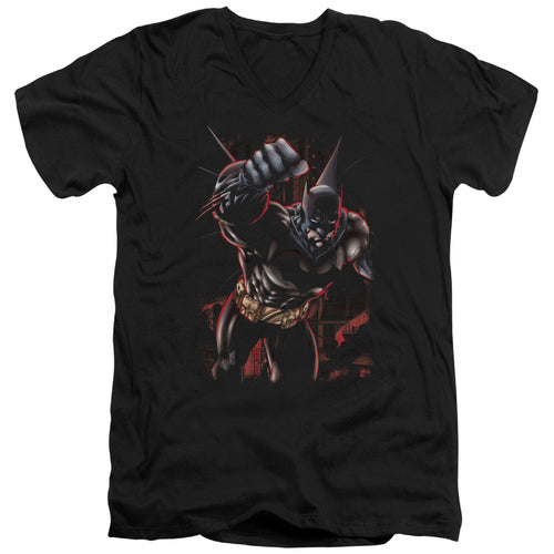 Batman Crimson Knight V-Neck T-Shirt