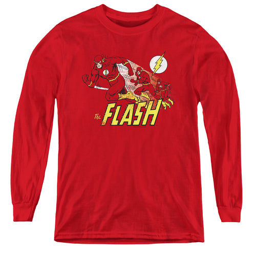 The Flash Crimson Comet Youth Long Sleeve T-Shirt