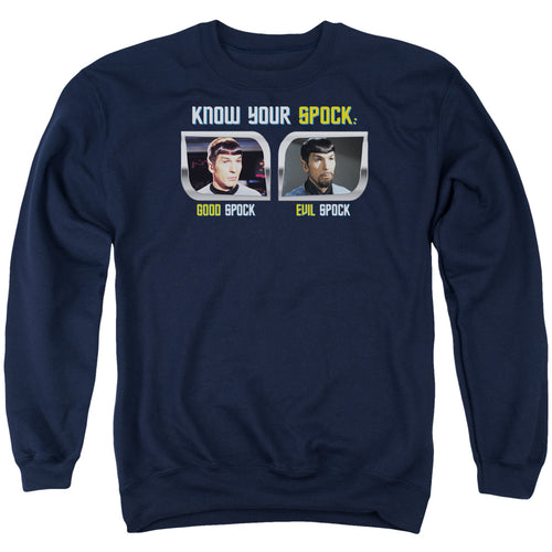 Star Trek Know Your Spock Crewneck Sweatshirt