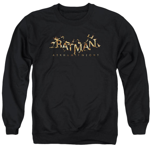 Batman Ak Flame Logo Crewneck Sweatshirt