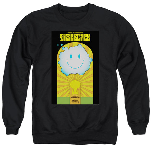 Star Trek Timescape Black Crewneck Sweatshirt