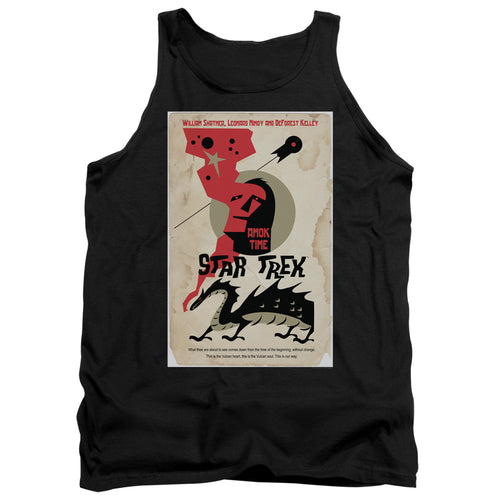 Star Trek Juan Ortiz Amok Time Black Tank Top