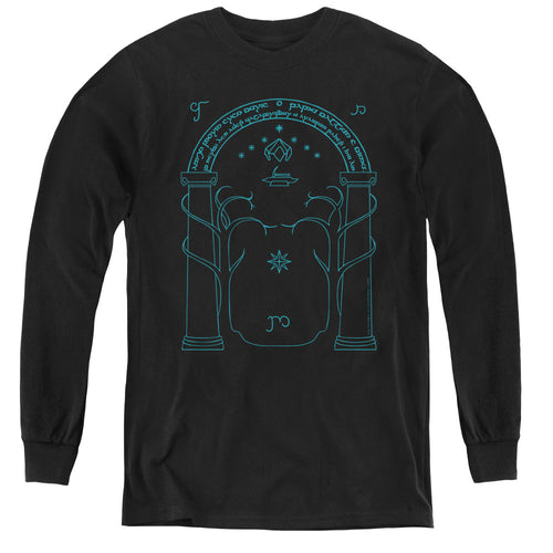 Lord of the Rings Doors Of Durin Youth Long Sleeve T-Shirt