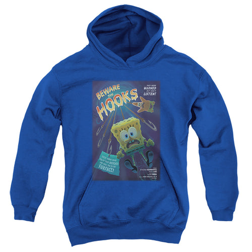 Spongebob Squarepants Beware the Hooks Youth Hoodie