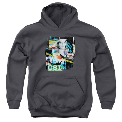 CSI Evidence Collage Youth Hoodie