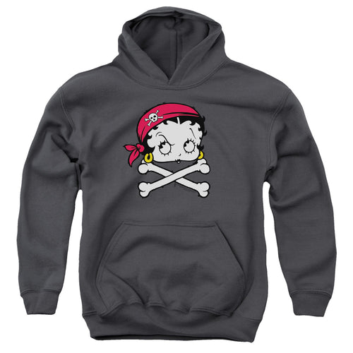 Betty Boop Pirate Youth Hoodie