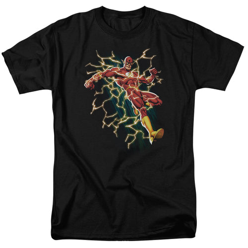 Justice League Flash Symbol Knockout T-Shirt