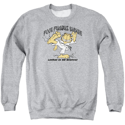 Garfield Foot Fungus Karate Crewneck Sweatshirt